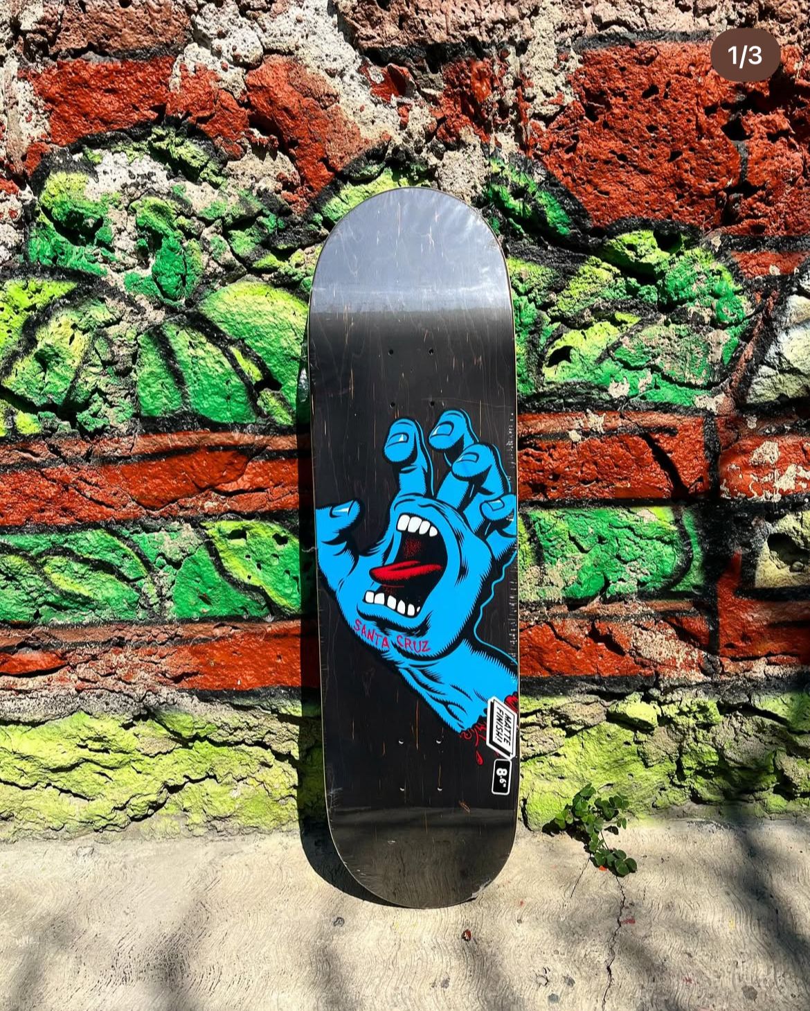Tabla Santa Cruz 8.6 ¨Screaming Hand¨