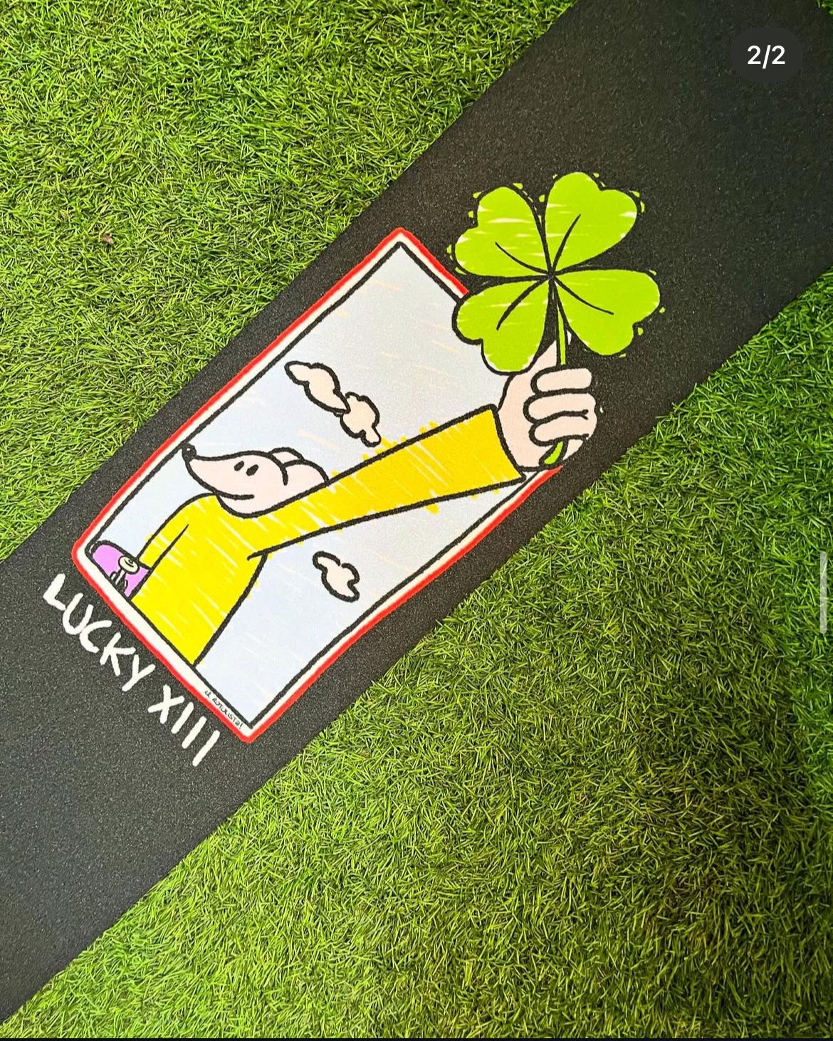 Pliego de lija Lucky Trece x El Rotulista ¨Lucky¨