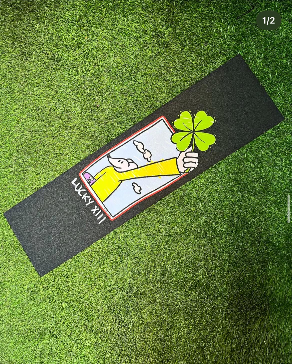 Pliego de lija Lucky Trece x El Rotulista ¨Lucky¨