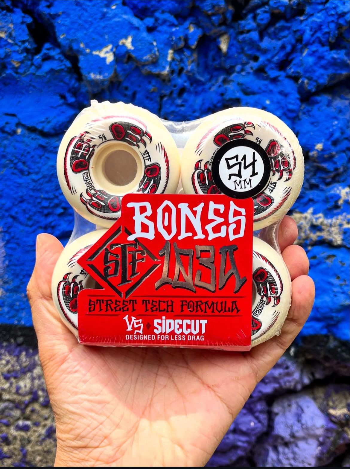 Ruedas BONES Street Tech Formula ¨54mm 103A¨