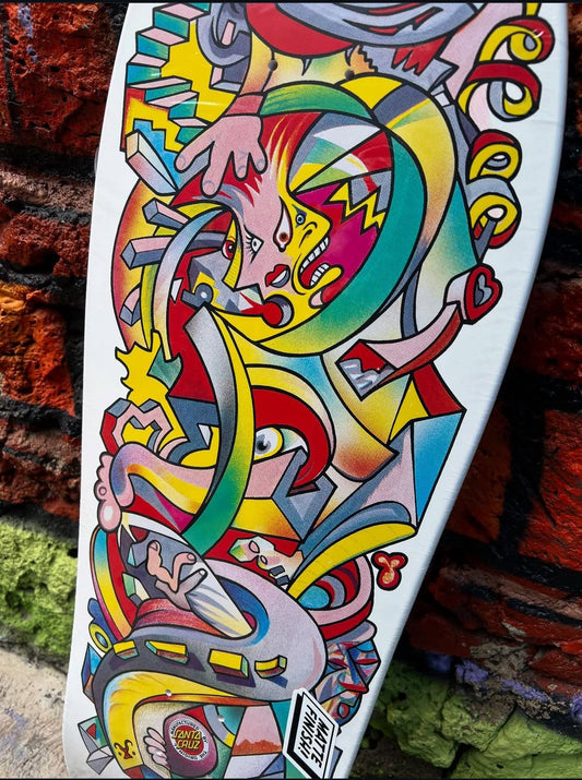 Tabla Santa Cruz Hosoi ¨Picasso¨ Reissue 10.26