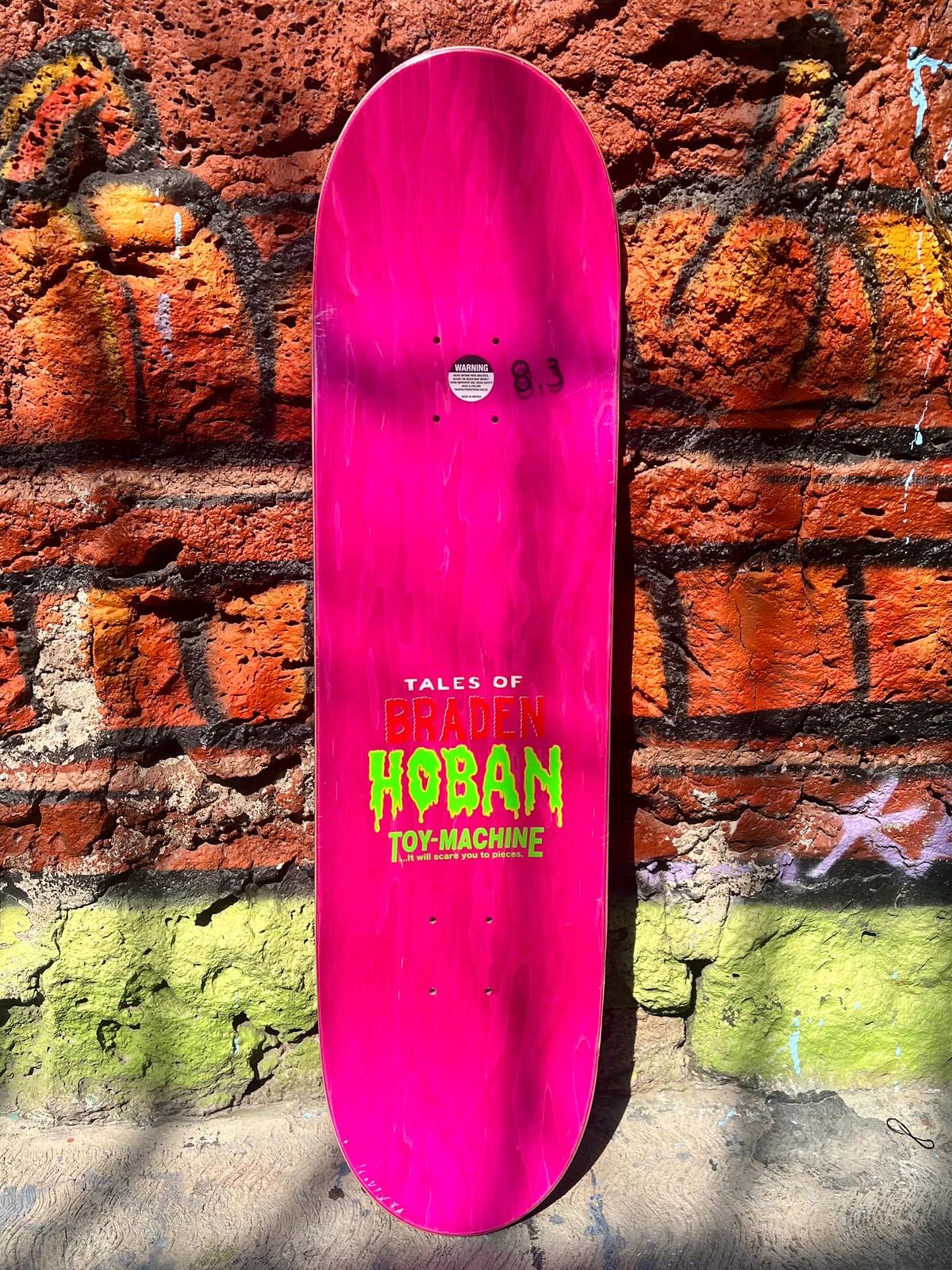 TOY MACHINE Braden Hoban Mad Scientist 8.3"