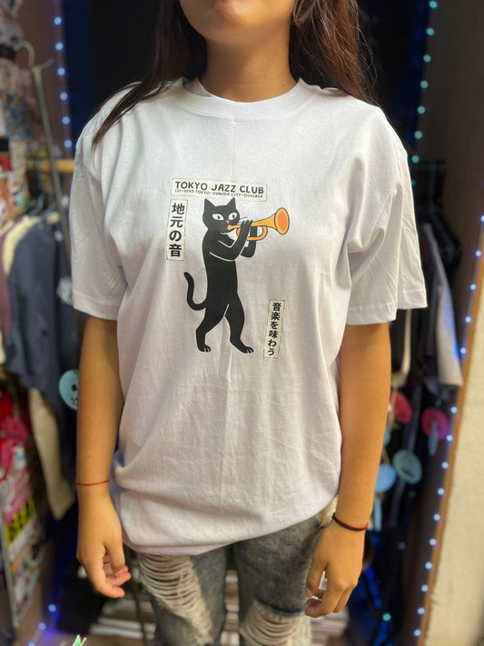 Playera “Gato Jazz”