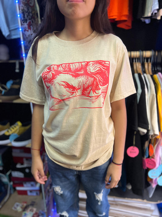 Playera “Grunge Red”