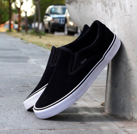 Tenis Casta ¨Miclo Negro/Blanco¨