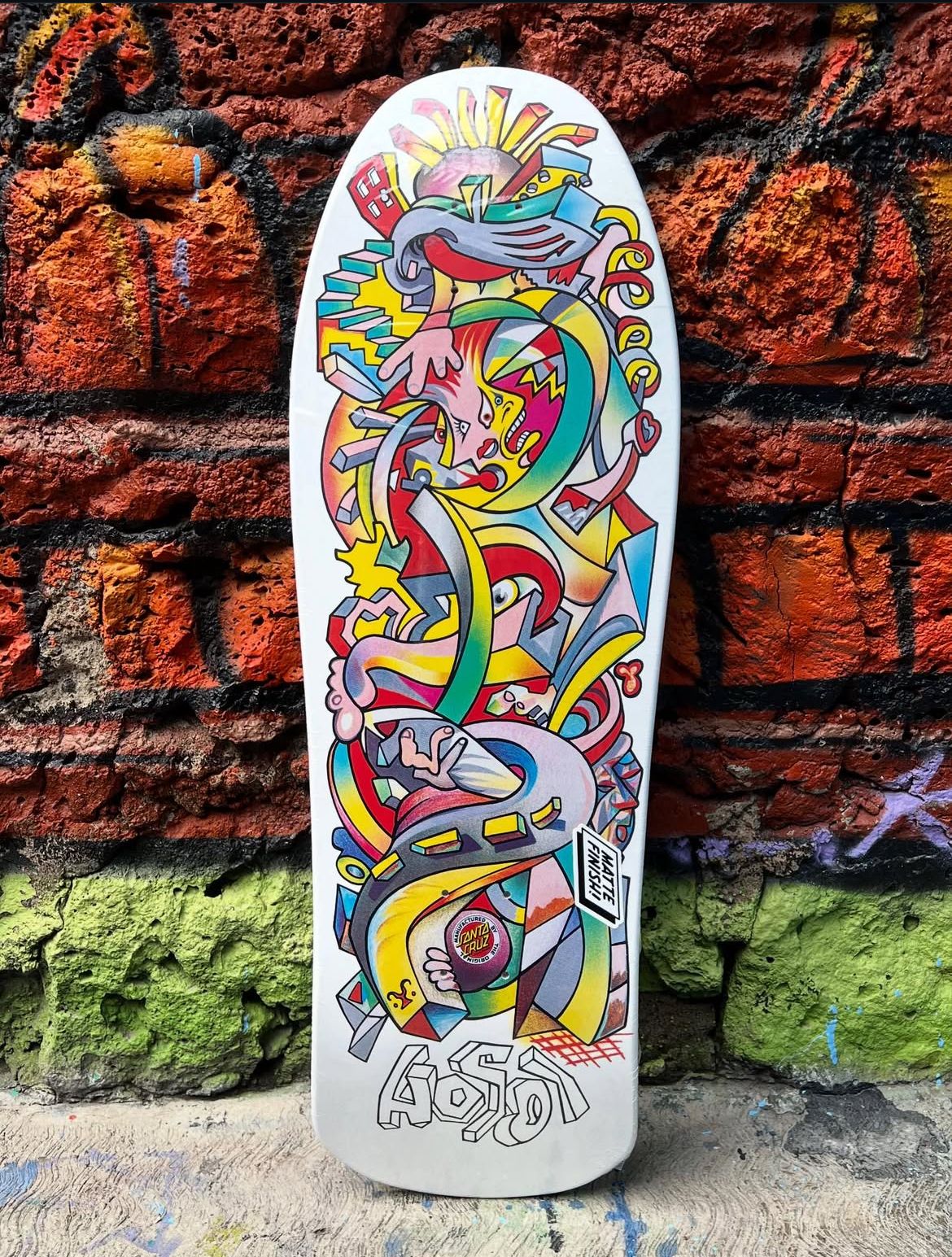 Tabla Santa Cruz Hosoi ¨Picasso¨ Reissue 10.26