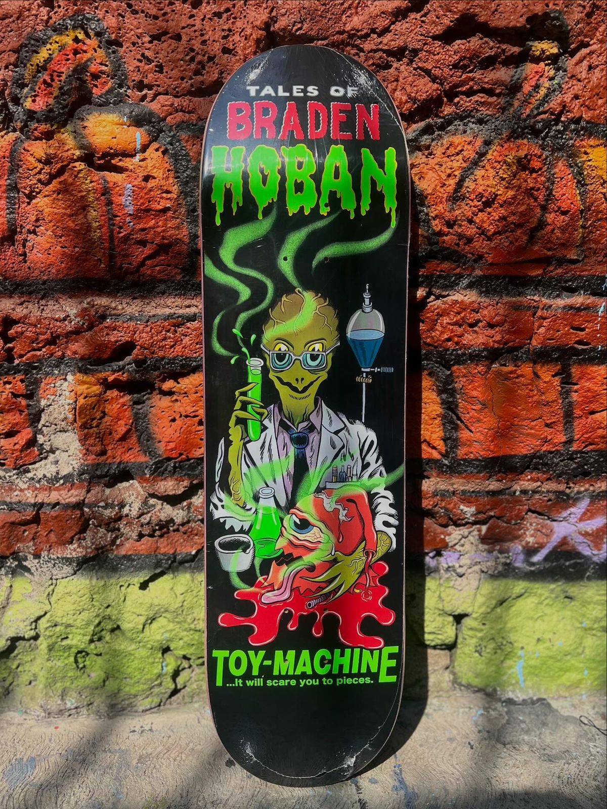 TOY MACHINE Braden Hoban Mad Scientist 8.3"